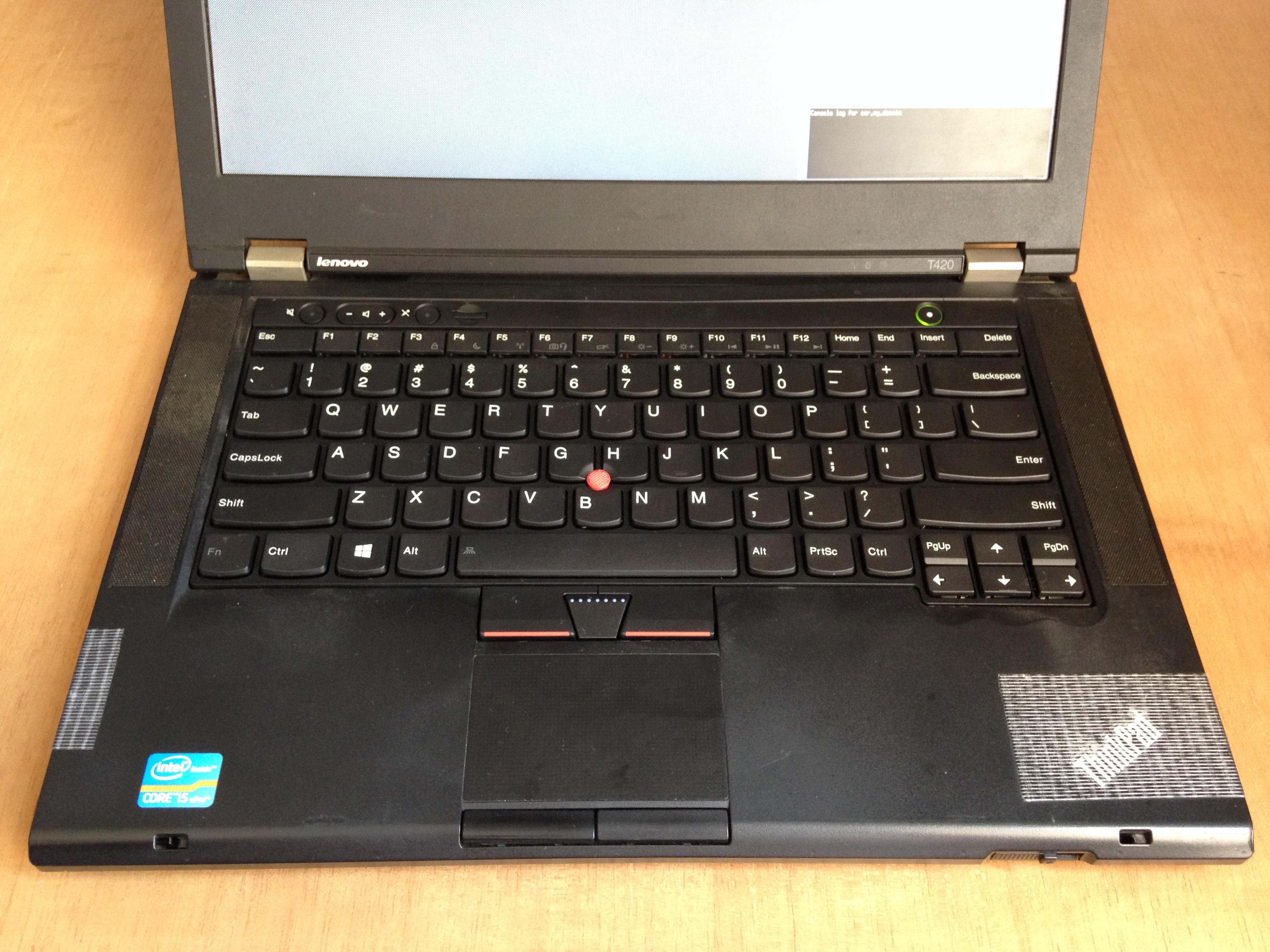 T420 with T430 keyboard